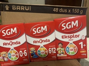 Distributor Susu SGM Sari Husada Dengan Pangsa Pasar 33,1%. PT Sari Husada adalah perusahaan yang memproduksi berbagai produk nutrisi untuk ibu hamil dan